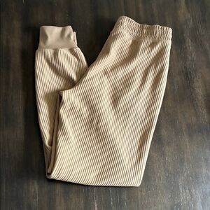 DSG Women's Tan Ribbed Joggers